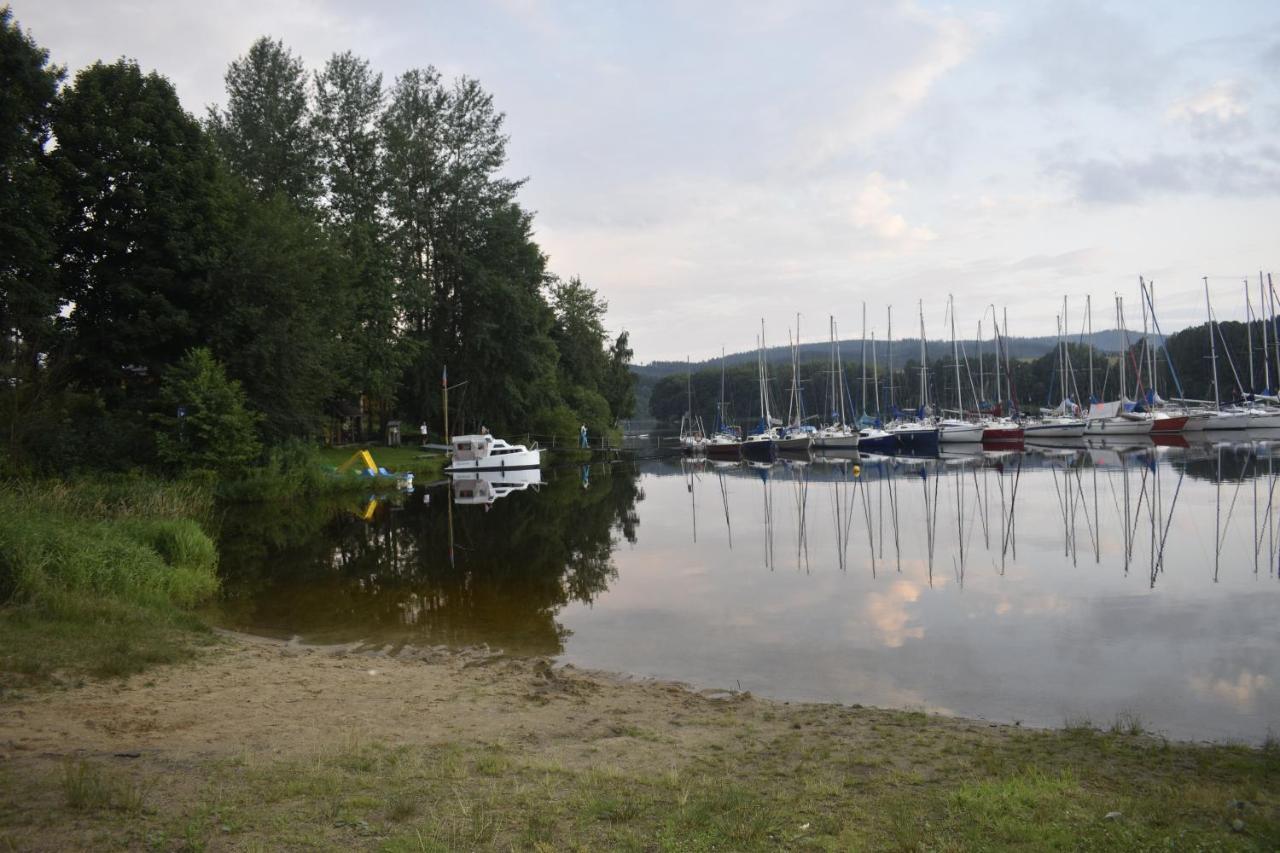 Ubytovani Hanka V Pokoji S Bakonem C408 Frymburk Kültér fotó